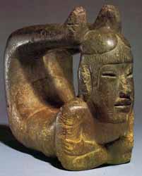 Olmec Man Statue